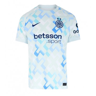 Fotbalové Dres Inter Milan Alessandro Bastoni #95 Venkovní 2025-26 Krátký Rukáv Fotbalové Dres Inter Milan Alessandro Bastoni #95 Venkovní 2025-26 Krátký Rukáv